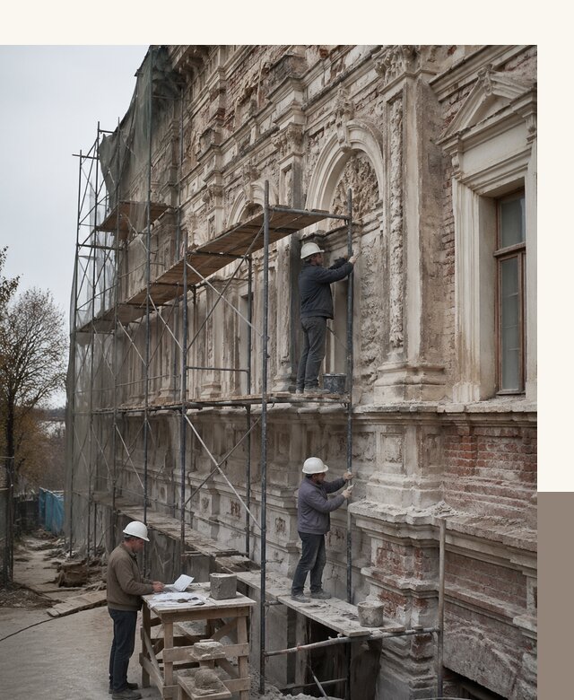 Реставрация объектов культурного наследия под ключ в Можге